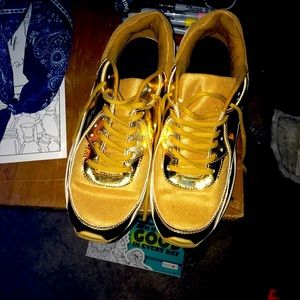 Gold air maxes